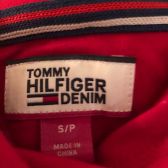 Tommy Hilfiger Denim Cropped Hoodie - Picture 5 of 5